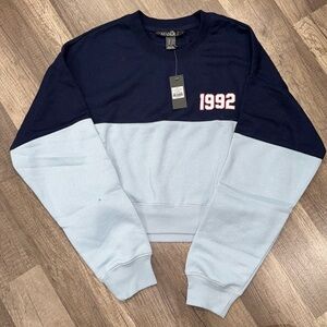 1992 logo | Mandee crop-sweatshirt